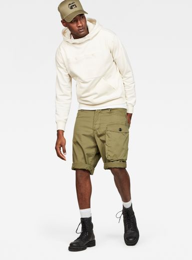 Tendric Deconstructed Loose 1/2-Length Shorts